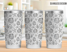 Starfish and Clams design