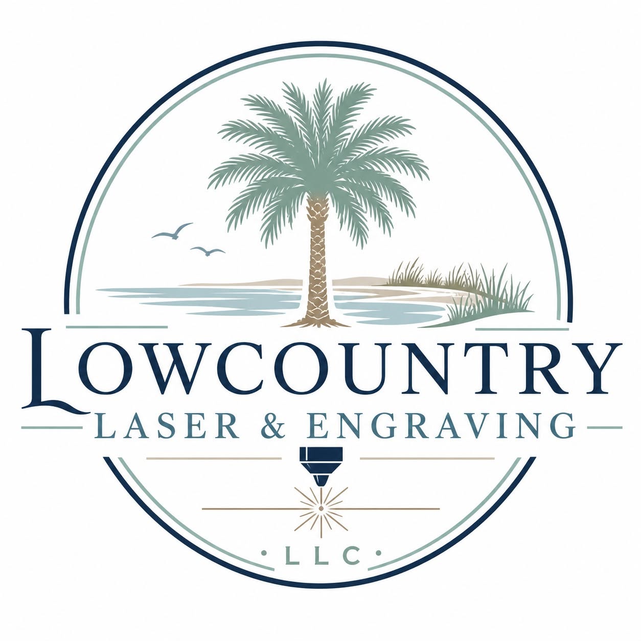 Lowcountry Laser & Engraving LLC logo
